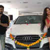Nazar actress Monalisa turns a proud owner of a luxury car