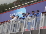 Team India waiting for rain to stop