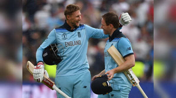 Root and Morgan take England into World Cup final