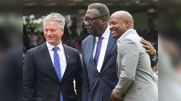 Steve Waugh joins the West Indian greats