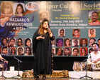 An evening dedicated to Urdu gazals 