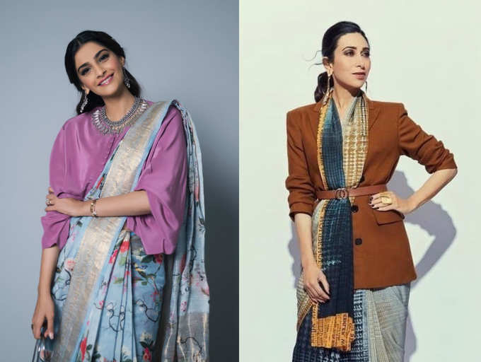 6 modern and stylish ways to wear a sari | The Times of India