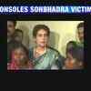 Article image for: UP killings: Priyanka Gandhi meets <i class="tbold">family members</i> of victims