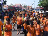 Devotees turn up in large numbers for Kanwar Yatra