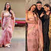 That nude pink sari
