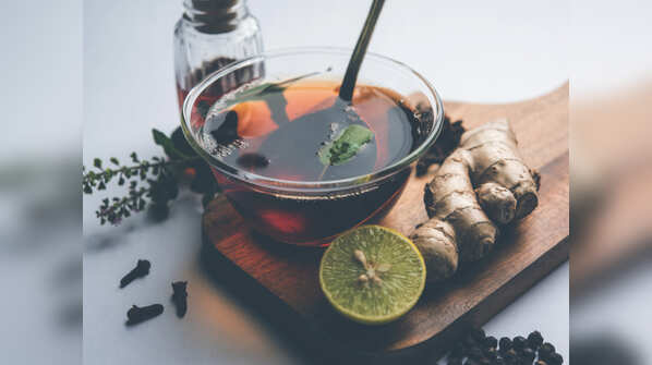 Herbal tea or green tea