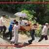 Article image for: District official in Jammu & Kashmir's Ramban gets carried on a palanquin by staff