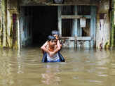 Heavy rains paralyse Mumbai with flooded roads