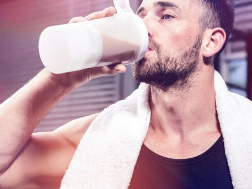 Workout basic: Should you mix your protein powder with milk or water? | The Times of India Workout basic: Should you mix your protein powder with milk or water? | The Times of India