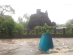 Historic Ambernath temple swamped