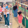 Taimur enjoys a play date with Inaaya