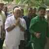 BS Yediyurappa arrives at Vidhana Soudha to face trust vote.