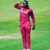 Article image for: West Indies player <i class="tbold">Sheldon Cottrell</i> honours MS Dhoni