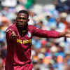 Article image for: West Indies player <i class="tbold">Sheldon Cottrell</i> honours MS Dhoni