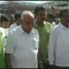 Karnataka chief minister BS Yediyurappa arrives at Chikkamagaluru for the last rites of son-in-law of former Union minister SM Krishna and founder & owner of Cafe Coffee Day, VG Siddharatha.