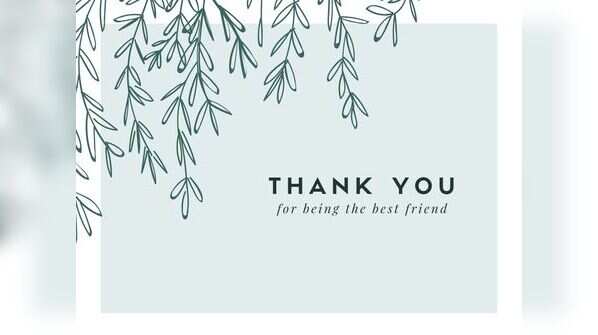 Thank you for being there!