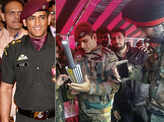 MS Dhoni begins a two-week stint in Army, picture goes viral
