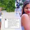 Article image for: Shah Rukh Khan and daughter Suhana Khan's expression in this pic from Maldives leaves fans amused!
