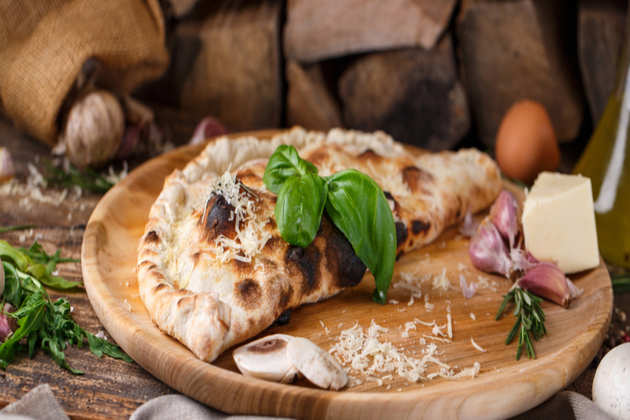 baked calzone