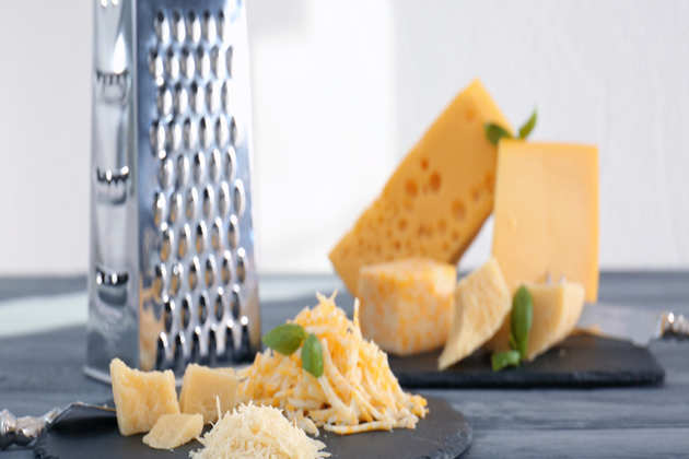 grate cheeses