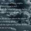 Article image for: 'Rainy Nights' by Irene <i class="tbold">thompson</i>