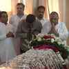 Samajwadi Party founder and former UP CM, Mulayam Singh Yadav pays tribute to Sushma Swaraj.
