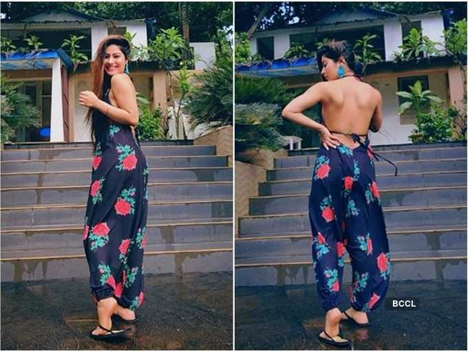 From backless dresses to bikinis Naagin 3's Krishna Mukherjee goes bold