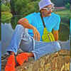 ​Ranveer Singh shows us how to rock neon on a regular day out in town