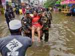 Incessant rainfall in Sangli, rescue operations continue