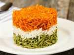 Tri-colour rice