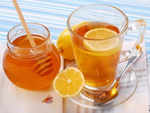 Lemon honey tea