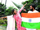 Dheeren Ramkumar and Krishi Thapanda own the #PatrioticFeels for Independence Day