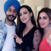 Sana Khan with Shraddha and Alam