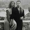 ​Priyanka Chopra and Nick Jonas look every bit glamorous in this monochrome photo