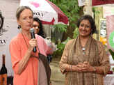 Art enthusiasts come together to attend an event