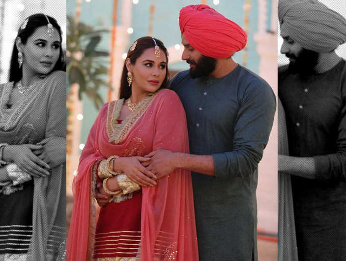 ​This is picture of Jobanpreet Singh and Mandy Takhar oozes intense chemistry