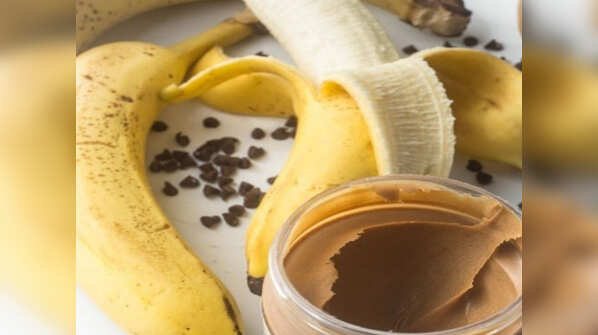Banana and peanut butter