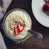 Dahi and dry fruits