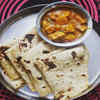 Roti and paneer