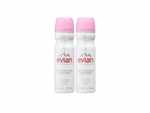 Evian Brumisateur Natural Mineral Water Facial Spray Travel Duo