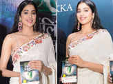 ​Janhvi Kapoor trolled for holding book upside down at launch event​