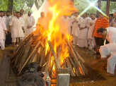 Arun Jaitley's funeral pictures: Former finance minister cremated with full state honours