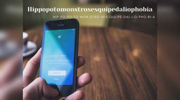 Hippopotomonstrosesquipedaliophobia