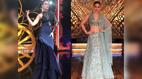 On her Nach Baliye 9 looks