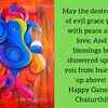 Blessings be showered