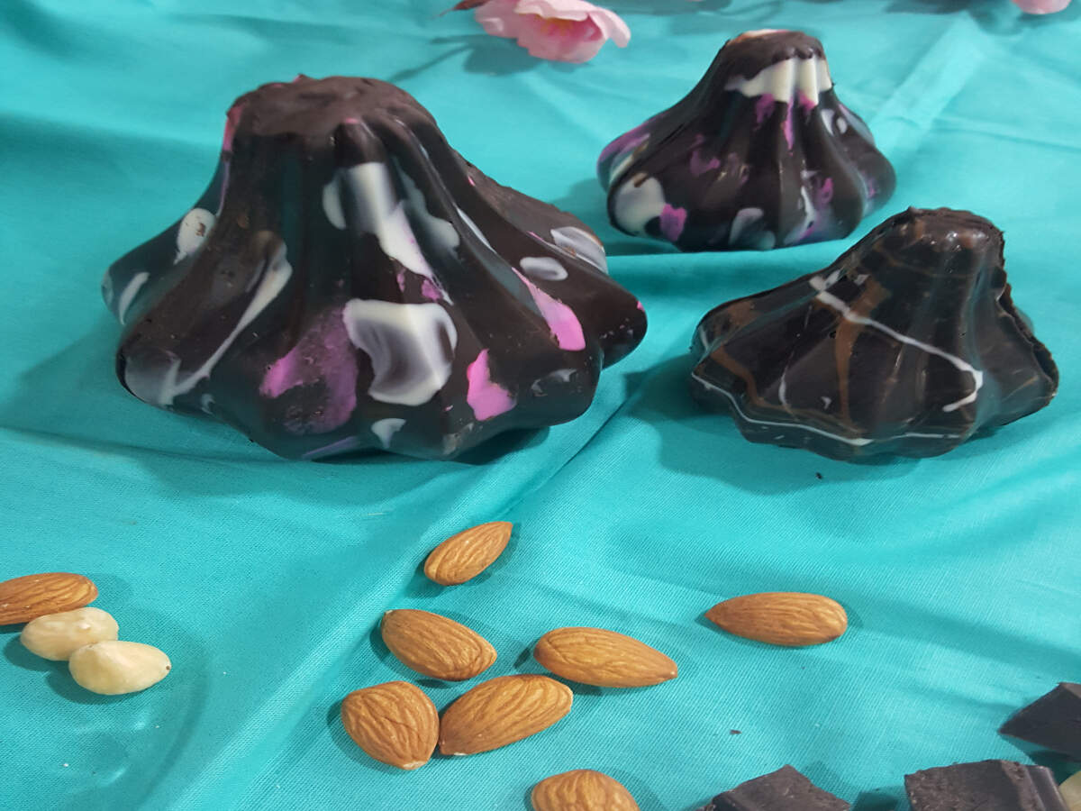 Dark Chocolate Nutty Modak Recipe