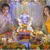 Ssharad Malhotra with wife Ripci Bhatia