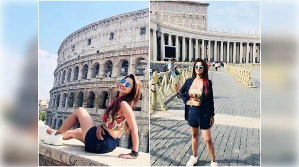 From enjoying Gandola ride to hogging on delicious food, Naagin actress Adaa Khan is enjoying her Italian vacay
