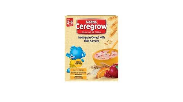 Nestle Ceregrow Fortified Multigrain Cereal with Milk and Fruits