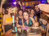 Inside pictures from Kaleerein actress Aditi Sharma&rsquo;s starry birthday party 